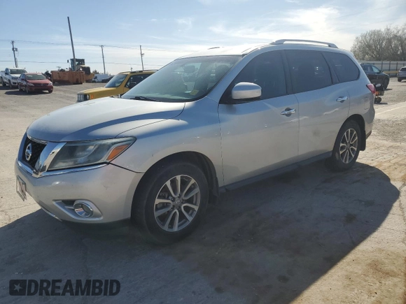 2016 Nissan Pathfinder SL with VIN 5N1AR2MN3GC604402, listed as a Copart auction lot 47664835 with 184,879 mi miles and Clean title. Bid and sale history available at DreamBid. Image 1.