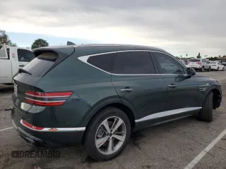 2023 Genesis GV80 with VIN KMUHCESC5PU137756, listed as a Copart auction lot 81332203 with 2,984 mi miles and Salvage title. Bid and sale history available at DreamBid. Image 3.