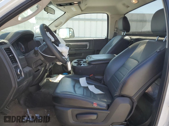 2022 Ram 1500 Tradesman with VIN 3C6JR6DG2NG429493, listed as a Copart auction lot 49106715 with 32,972 mi miles and Salvage title. Bid and sale history available at DreamBid. Image 7.