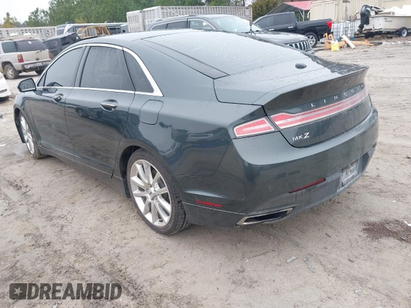 2015 Lincoln MKZ Hybrid with VIN 3LN6L2LU5FR600318, listed as a IAAI auction lot 41554230 with 179,935 mi miles. Bid and sale history available at carsss.com. Image 3.