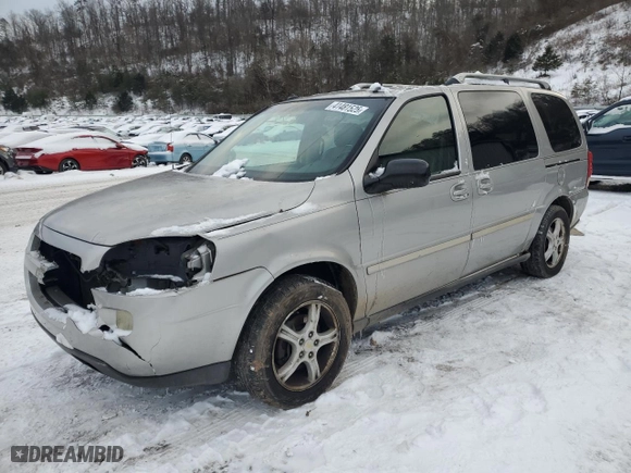2005 Chevrolet Uplander LT with VIN 1GNDV33L45D170802, listed as a Copart auction lot 41481525 with 216,986 mi miles and Salvage Title. Bid and sale history available at carsss.com. Image 1.
