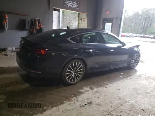 2018 Audi A5 Sportback Premium Plus with VIN WAUBNCF54JA054845, listed as a Copart auction lot 81963193 with 66,074 mi miles. Bid and sale history available at carsss.com. Image 3.