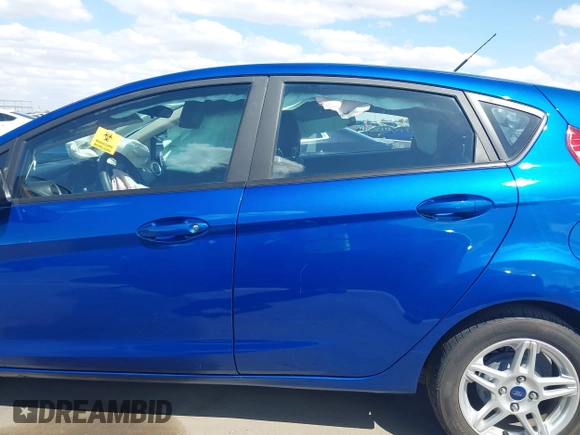 2018 Ford Fiesta SE with VIN 3FADP4EJ7JM110795, listed as a IAAI auction lot 42076739 with 1 mi miles. Bid and sale history available at carsss.com. Image 15.