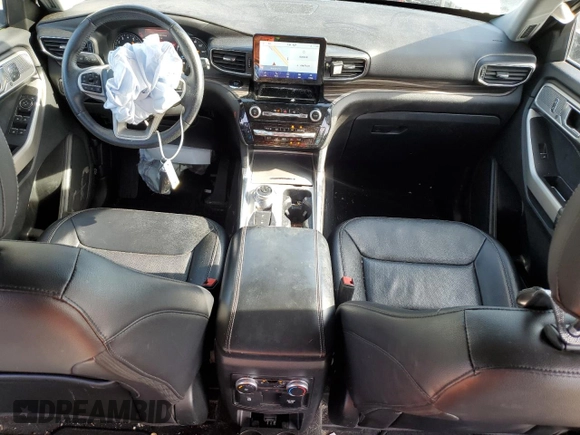 2022 Ford Explorer Limited with VIN 1FMSK8FHXNGA22256, listed as a Copart auction lot 55869995 with 102,919 mi miles and Salvage title. Bid and sale history available at DreamBid. Image 8.