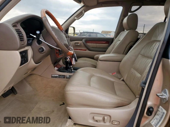 2000 Lexus LX 470 with VIN JT6HT00W8Y0118377, listed as a Copart auction lot 55614435 with 230,542 mi miles and Clean Title. Bid and sale history available at carsss.com. Image 7.