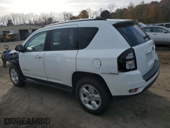 2014 Jeep Compass Altitude with VIN 1C4NJCBA5ED749760, listed as a Copart auction lot 58363764 with 113,120 mi miles and Salvage Title. Bid and sale history available at carsss.com. Image 2.