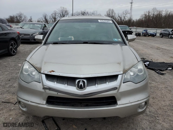 2009 Acura RDX with VIN 5J8TB182X9A003824, listed as a Copart auction lot 43548985 with 182,107 mi miles and Salvage Title. Bid and sale history available at carsss.com. Image 5.