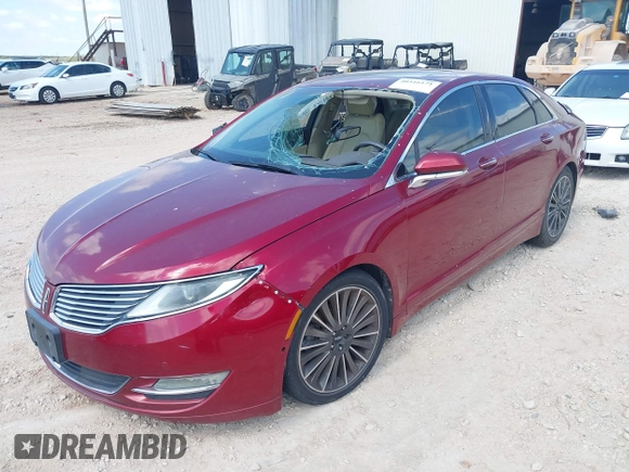 2013 Lincoln MKZ with VIN 3LN6L2JK0DR801171, listed as a IAAI auction lot 40316171 with 155,135 mi miles. Bid and sale history available at carsss.com. Image 2.