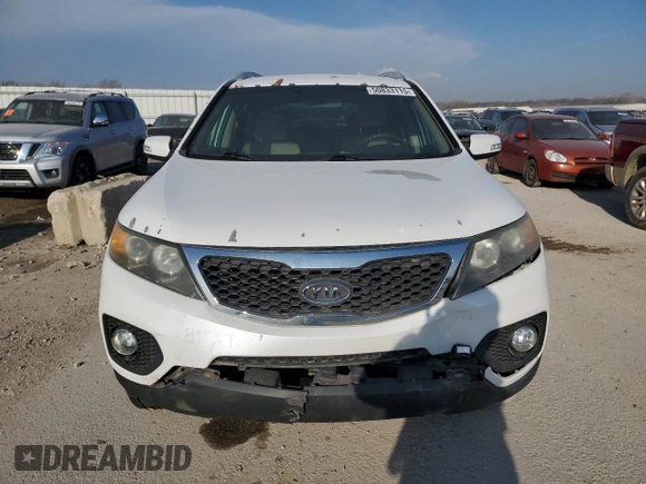 2011 Kia Sorento LX with VIN 5XYKT4A12BG050622, listed as a Copart auction lot 50833115 with Not Provided miles and Salvage Title. Bid and sale history available at DreamBid. Image 5.