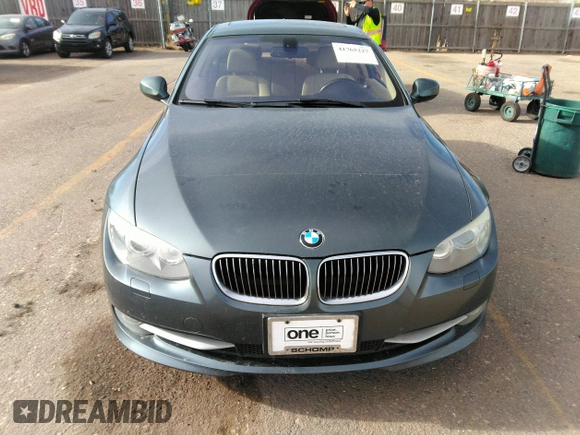 2011 BMW 3 Series 335i xDrive with VIN WBAKF9C56BE619143, listed as a IAAI auction lot 41765227 with 159,620 mi miles. Bid and sale history available at carsss.com. Image 12.