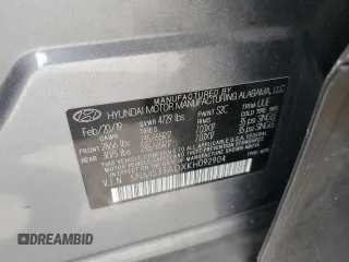 2019 Hyundai Santa Fe SEL z VIN 5NMS33ADXKH092904, wystawiony jako Copart lot #55570725 z przebiegiem 110 351 mil mil oraz Szkoda całkowita • Salvage title. Historia ofert i sprzedaży dostępna na DreamBid. Obrazek 13.