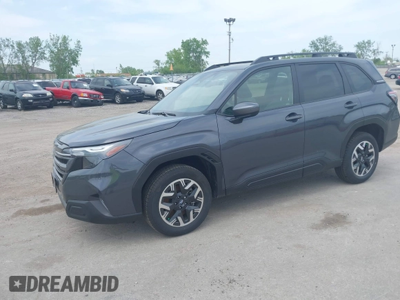 2025 Subaru Forester Premium z VIN JF2SLDDC4SH451241, wystawiony jako IAAI lot #42256273 z przebiegiem 3 108 mil mil oraz . Historia ofert i sprzedaży dostępna na DreamBid. Obrazek 17.