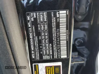 2015 Mercedes-Benz M 63 AMG with VIN 4JGDA7EB1FA470876, listed as a Copart auction lot 77074354 with Not Provided miles and Salvage Title. Bid and sale history available at carsss.com. Image 14.