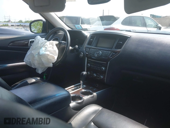 2014 Nissan Pathfinder S with VIN 5N1AR2MM0EC683354, listed as a IAAI auction lot 42413348 with 95,089 mi miles and . Bid and sale history available at DreamBid. Image 5.