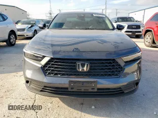 2024 Honda Accord LX z VIN 1HGCY1F20RA011903, wystawiony jako Copart lot #55483115 z przebiegiem 7 505 mil mil oraz Szkoda całkowita • Salvage title. Historia ofert i sprzedaży dostępna na DreamBid. Obrazek 5.