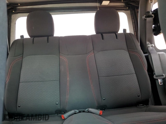 2022 Jeep Wrangler Rubicon with VIN 1C4HJXCG9NW197322, listed as a Copart auction lot 59984775 with 35,374 mi miles and Salvage title. Bid and sale history available at DreamBid. Image 10.