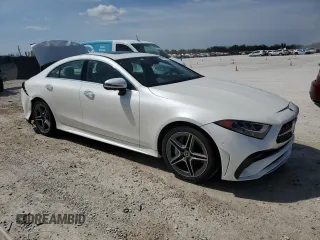2023 Mercedes-Benz CLS with VIN W1K2J5KBXPA118648, listed as a Copart auction lot 44136864 with 794 mi miles. Bid and sale history available at carsss.com. Image 4.