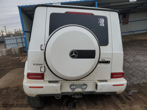 2020 Mercedes-Benz G-Class G 550 with VIN WDCYC6BJ1LX336006, listed as a Copart auction lot 85804924 with 0 mi miles and Salvage Title. Bid and sale history available at carsss.com. Image 6.