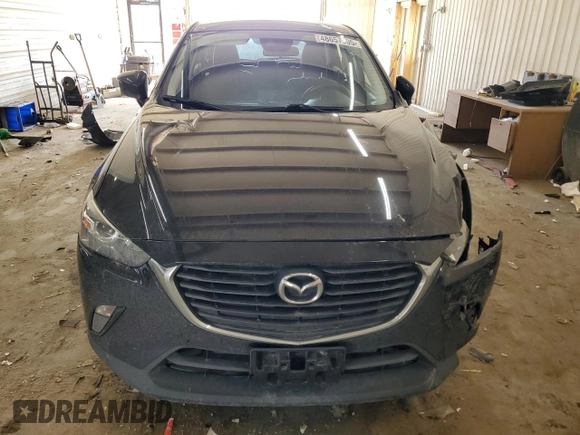 2018 Mazda CX-3 Touring with VIN JM1DKFC70J0316975, listed as a Copart auction lot 48657905 with 76,240 mi miles and Salvage Title. Bid and sale history available at carsss.com. Image 5.