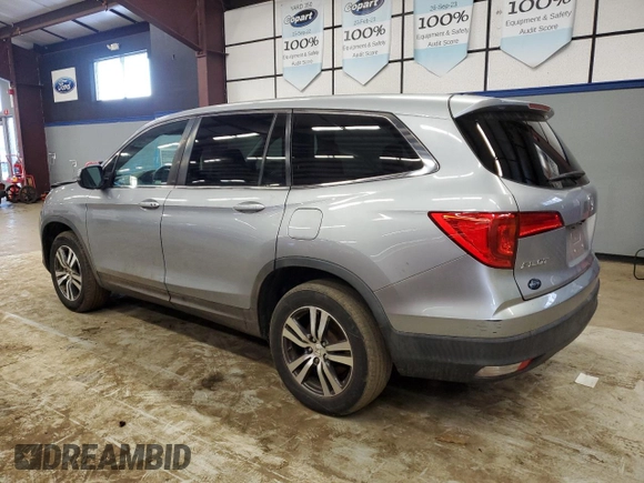 2018 Honda Pilot EX-L with VIN 5FNYF6H53JB005975, listed as a Copart auction lot 46152165 with 78,035 mi miles and Salvage Title. Bid and sale history available at DreamBid. Image 2.