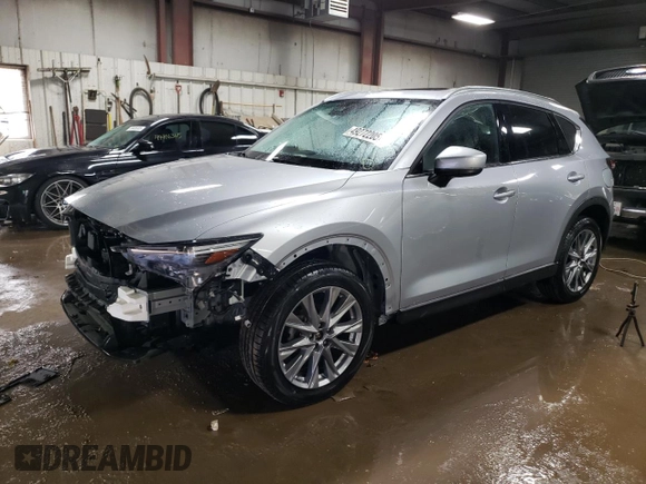 2020 Mazda CX-5 Grand Touring with VIN JM3KFBDM5L1762861, listed as a Copart auction lot 49272205 with 38,809 mi miles and Salvage Title. Bid and sale history available at carsss.com. Image 1.