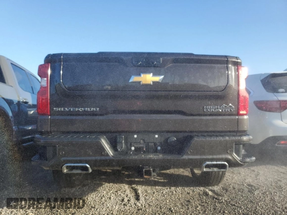 2021 Chevrolet Silverado 1500 High Country with VIN 3GCUYHETXMG296318, listed as a Copart auction lot 73781344 with 45,571 mi miles and Non Repairable. Bid and sale history available at carsss.com. Image 6.