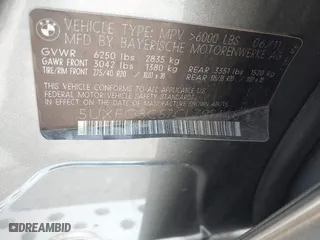 2012 BMW X6 50i with VIN 5UXFG8C57CLZ97446, listed as a IAAI auction lot 42054724 with 131,079 mi miles. Bid and sale history available at carsss.com. Image 9.