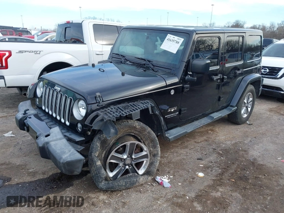 2016 Jeep Wrangler Unlimited 75th Anniversary with VIN 1C4BJWEG1GL221873, listed as a IAAI auction lot 41635788 with 148,493 mi miles. Bid and sale history available at carsss.com. Image 18.