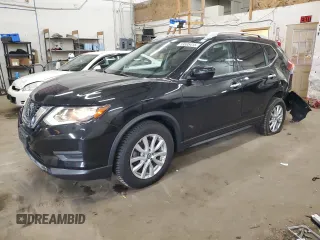 2018 Nissan Rogue SV with VIN JN8AT2MV9JW306470, listed as a Copart auction lot 53805415 with 140,464 mi miles and Salvage Title. Bid and sale history available at DreamBid. Image 1.