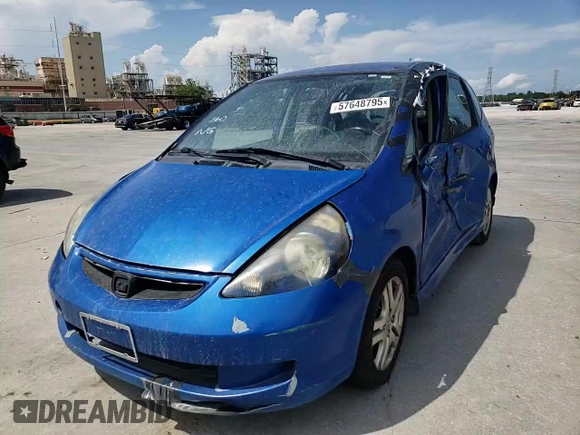 2008 Honda Fit Sport z VIN JHMGD386X8S062730, wystawiony jako Copart lot #57648795 z przebiegiem 233 820 mil mil oraz Szkoda całkowita • Salvage title. Historia ofert i sprzedaży dostępna na DreamBid. Obrazek 13.