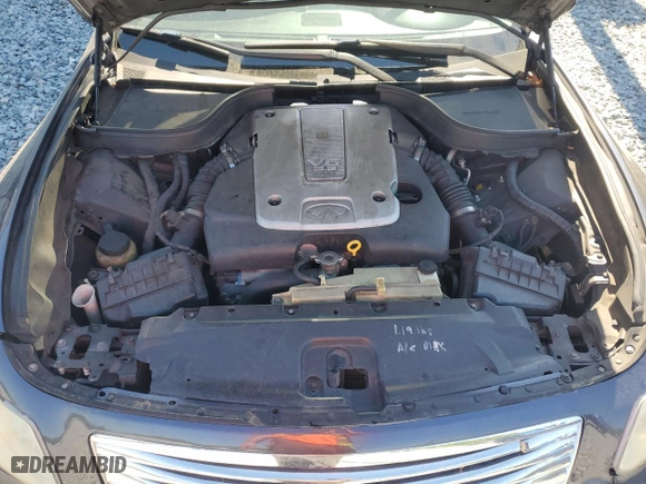 2007 Infiniti G35 Sedan Sport with VIN JNKBV61E77M713468, listed as a Copart auction lot 50605075 with 211,667 mi miles and Salvage Title. Bid and sale history available at carsss.com. Image 11.