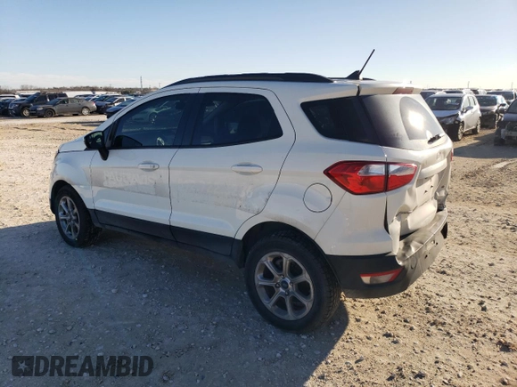 2020 Ford EcoSport SE with VIN MAJ3S2GE1LC389230, listed as a Copart auction lot 42177175 with 61,919 mi miles and Salvage Title. Bid and sale history available at carsss.com. Image 2.