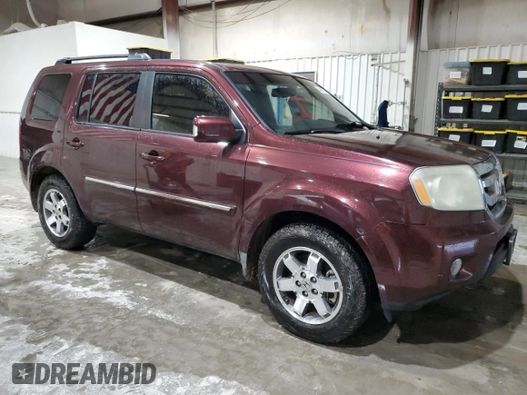 2009 Honda Pilot Touring with VIN 5FNYF48949B054041, listed as a Copart auction lot 54987215 with 257,800 mi miles and Clean Title. Bid and sale history available at carsss.com. Image 4.