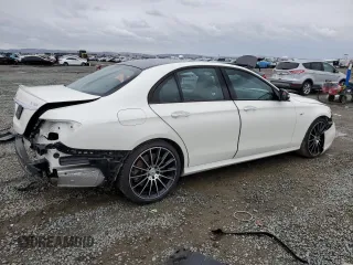 2019 Mercedes-Benz E 53 AMG with VIN WDDZF6BB0KA574110, listed as a Copart auction lot 47789835 with 42,385 mi miles and Salvage Title. Bid and sale history available at DreamBid. Image 3.