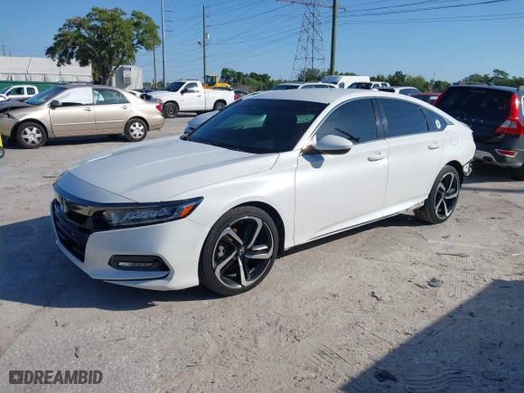 2019 Honda Accord Sedan Sport 1.5T with VIN 1HGCV1F35KA156507, listed as a IAAI auction lot 41978726 with 67,044 mi miles. Bid and sale history available at carsss.com. Image 18.