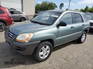 2006 Kia Sportage LX with VIN KNDJE723767248171, listed as a Copart auction lot 56174675 with 182,248 mi miles and Clean title. Bid and sale history available at DreamBid. Image 1.