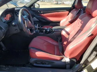 2022 Infiniti Q60 Red Sport 400 with VIN JN1FV7LL8NM680212, listed as a Copart auction lot 41955715 with Not provided miles and Salvage title. Bid and sale history available at DreamBid. Image 7.