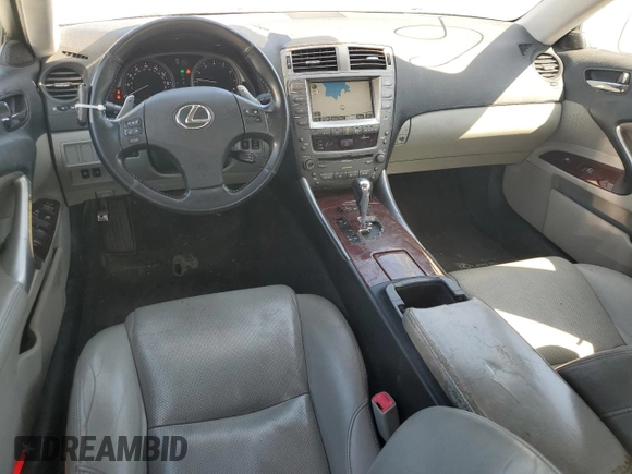 2007 Lexus IS 350 with VIN JTHBE262575016530, listed as a Copart auction lot 50787745 with 281,215 mi miles and Clean Title. Bid and sale history available at DreamBid. Image 8.