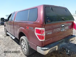 2010 Ford F-150 XL with VIN 1FTFX1EV6AFC58618, listed as a IAAI auction lot 42029696 with 128,258 mi miles. Bid and sale history available at carsss.com. Image 3.