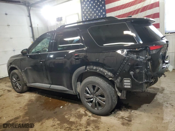 2024 Nissan Pathfinder SV with VIN 5N1DR3BC0RC255948, listed as a Copart auction lot 52312135 with 24,238 mi miles and Clean Title. Bid and sale history available at carsss.com. Image 2.