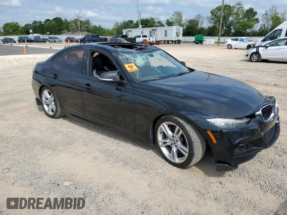 2014 BMW 3 Series 335i with VIN WBA3A9G57ENS65098, listed as a Copart auction lot 53063555 with 0 mi miles and Clean Title. Bid and sale history available at carsss.com. Image 4.