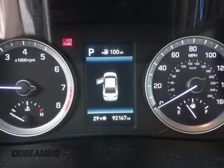 2018 Hyundai Sonata Sport with VIN 5NPE34AF9JH665989, listed as a IAAI auction lot 41621642 with 92,167 mi miles and . Bid and sale history available at carsss.com. Image 16.