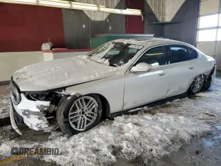 2024 BMW 5 Series 530i with VIN WBA43FJ08RCS37855, listed as a Copart auction lot 44754245 with 0 mi miles and Salvage Title. Bid and sale history available at carsss.com. Image 1.