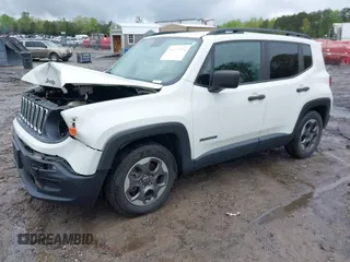 2017 Jeep Renegade Sport с VIN ZACCJAAB2HPF24644, выставлен на аукционе IAAI как лот 41972974 с пробегом 103 732 миль миль и . История ставок и продаж доступна на DreamBid. Изображение 17.