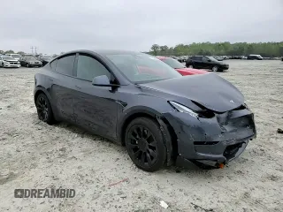 2021 Tesla Model Y Long Range z VIN 5YJYGDEE0MF254020, wystawiony jako Copart lot #51666865 z przebiegiem 25 805 mil mil oraz Szkoda całkowita • Salvage title. Historia ofert i sprzedaży dostępna na DreamBid. Obrazek 10.