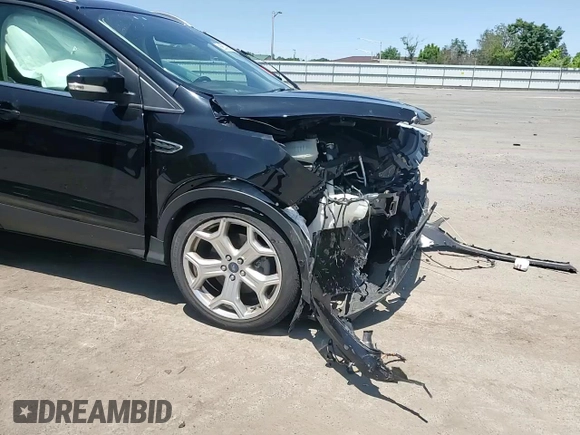 2019 Ford Escape Titanium с VIN 1FMCU9J91KUC57176, выставлен на аукционе Copart как лот 59131665 с пробегом Не указан миль и Списание • Salvage title. История ставок и продаж доступна на DreamBid. Изображение 15.
