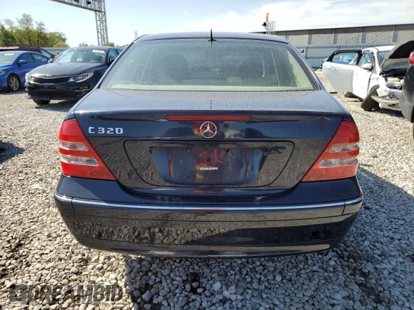 2001 Mercedes-Benz C 320 with VIN WDBRF64J01F046999, listed as a Copart auction lot 74227524 with 111,921 mi miles and Salvage Title. Bid and sale history available at DreamBid. Image 6.