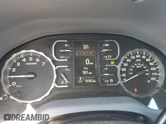 2021 Toyota Tundra SR with VIN 5TFRY5F1XMX298311, listed as a Copart auction lot 51500425 with 19,182 mi miles and Salvage title. Bid and sale history available at DreamBid. Image 9.