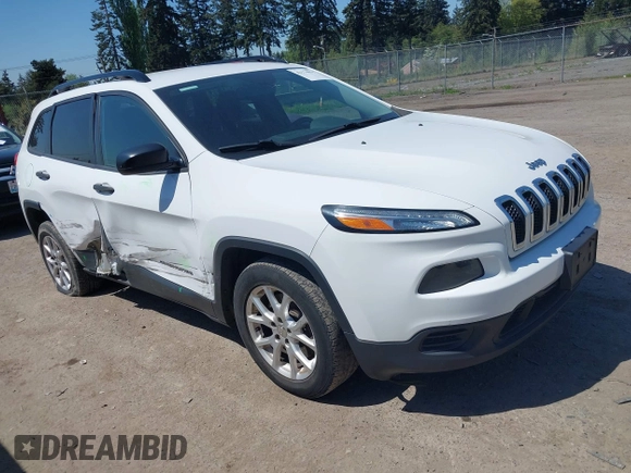 2016 Jeep Cherokee Altitude with VIN 1C4PJLABXGW189373, listed as a IAAI auction lot 42174854 with 153,052 mi miles and . Bid and sale history available at DreamBid. Image 1.