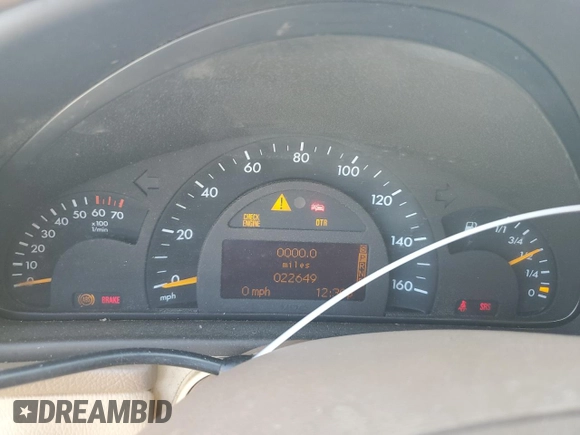 2003 Mercedes-Benz C 240 с VIN WDBRF61J13F307614, выставлен на аукционе Copart как лот 51141135 с пробегом 22 649 миль миль и Списание • Salvage title. История ставок и продаж доступна на DreamBid. Изображение 9.